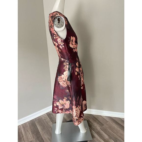 NWT KAY UNGER JORDANA MIDI DRESS SIZE 12 $288 - Picture 6 of 9